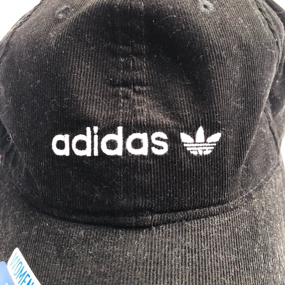 Adidas Originals black corduroy baseball cap NWT - Picture 5 of 8